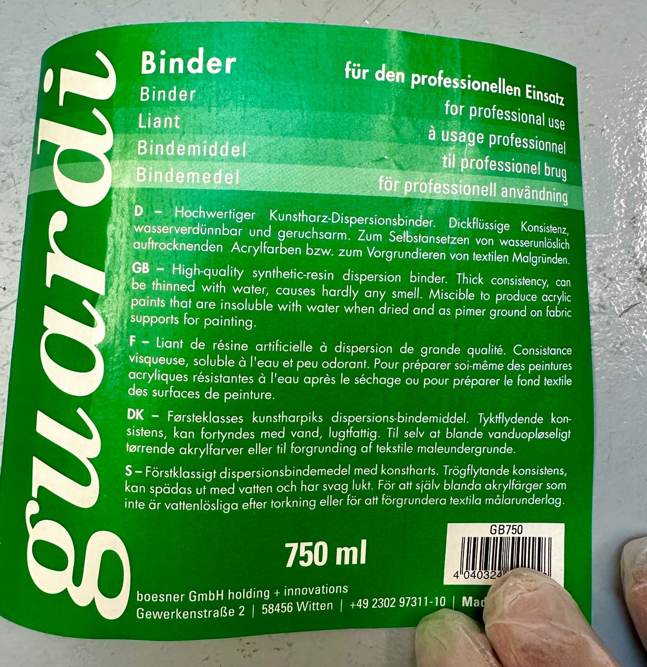 Colori: FARB BINDER AB 1.-!!! – Usato da Zürich venduto da NIKI777 1