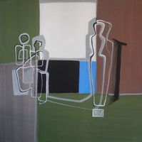 Kunstgemälde (Nr. 031) von der Künstlerin "Ursula Schnegg"