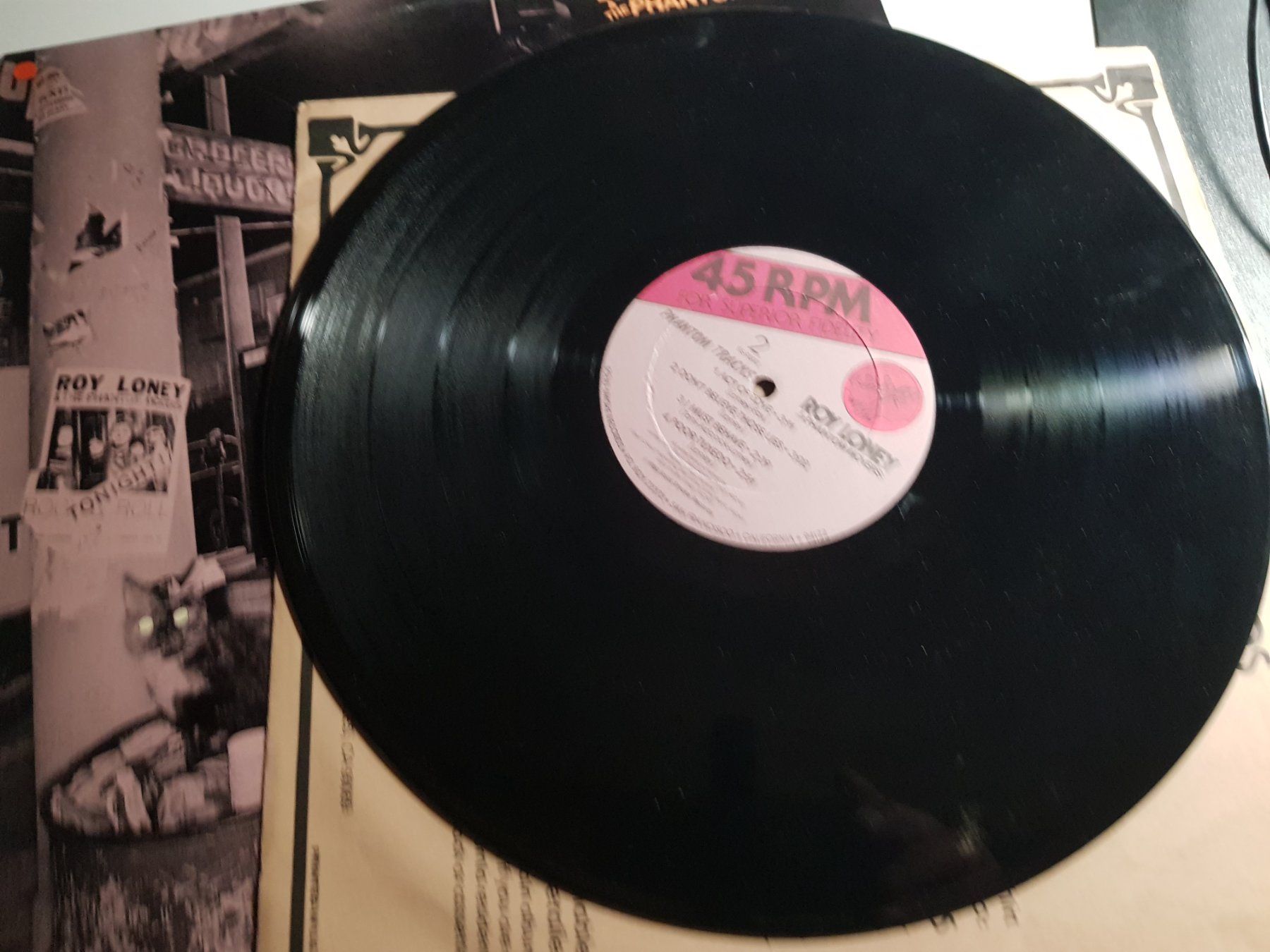 Dischi in vinile: LP: Roy Loney & The Phantom Movers –Phantom Tracks 1980 – Usato da Walterswil BE venduto da Lonitti 6