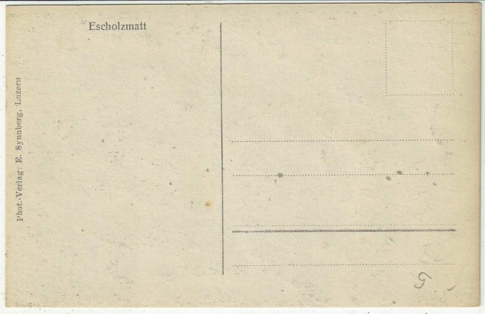 Cartoline postali: Escholzmatt - Dorfansicht – Usato da Ettingen venduto da Kartenplanet 1