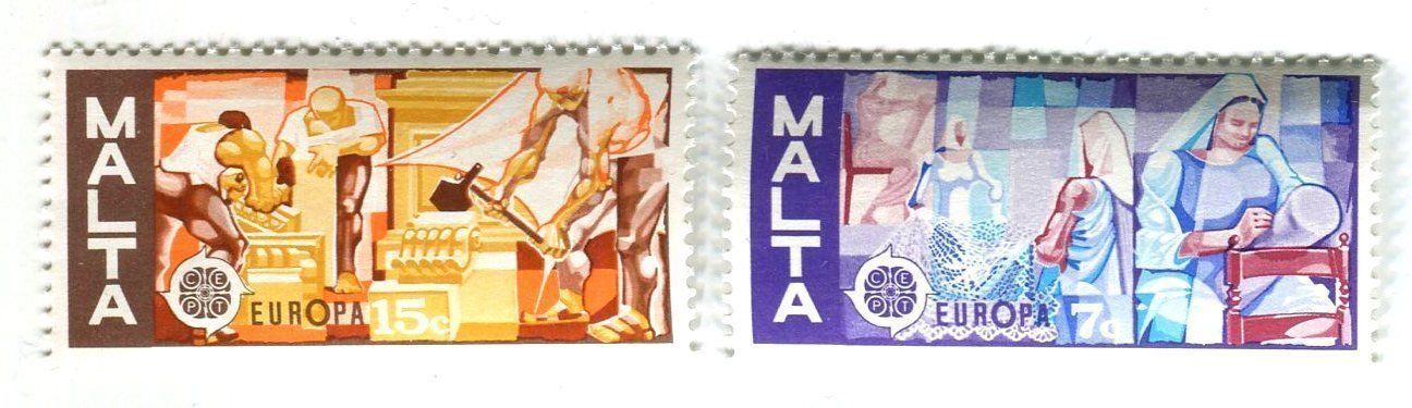 Alle Briefmarken: Briefmarken "Berufe".  Malta – Neu und originalverpackt aus Basel von Butsch5