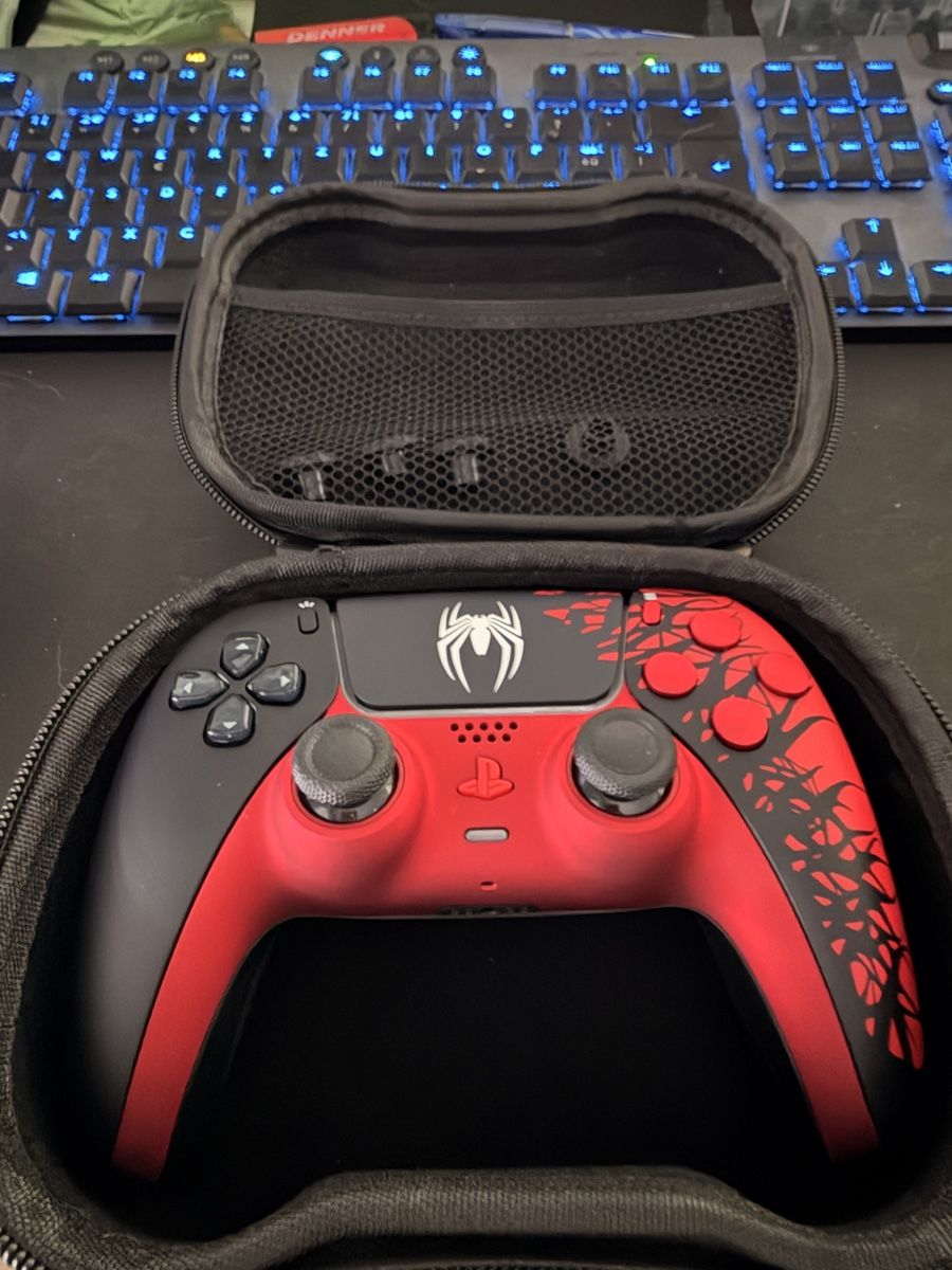 Sony Controller: PS5 DualSense Spiderman Custom Controller – Neu (gemäss Beschreibung) aus Selzach von SiendoGaming