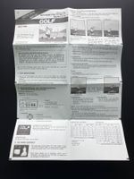 Golf NES Nintendo Anleitung (Repro)