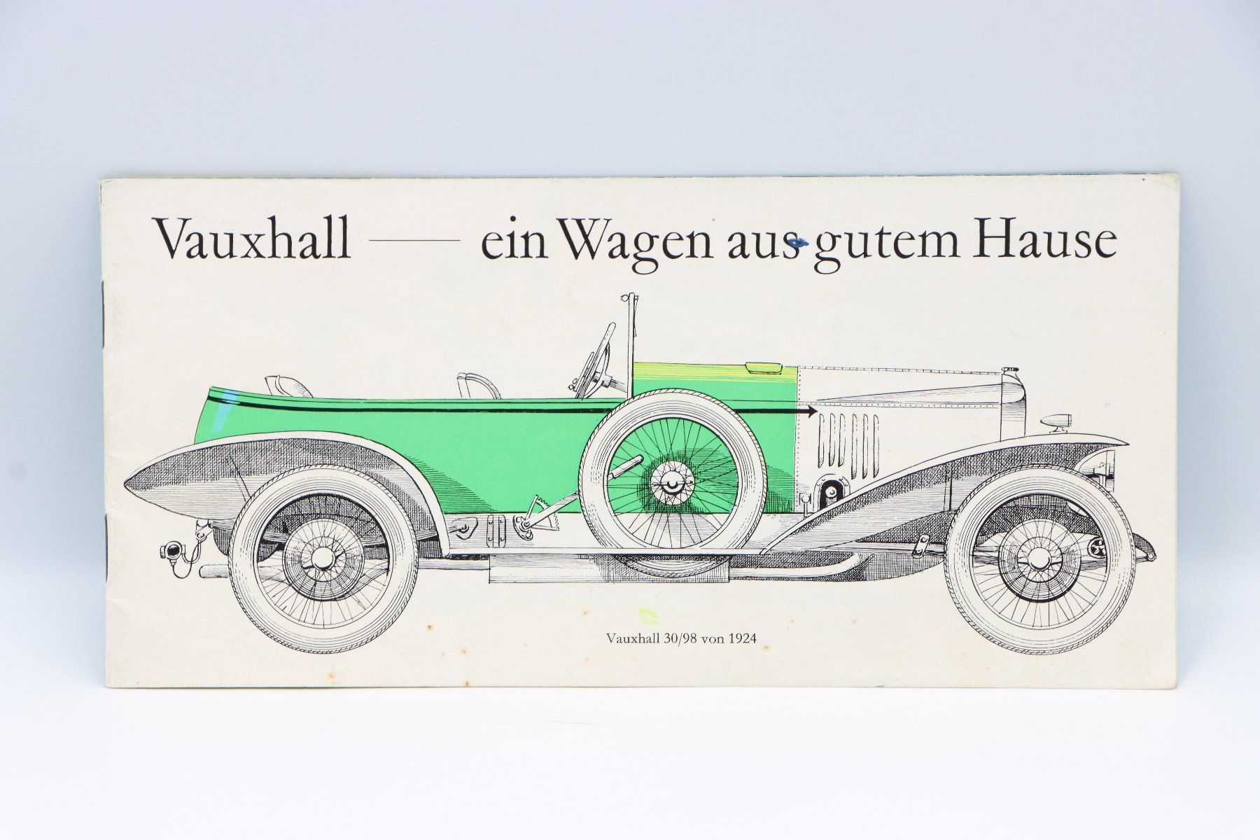 Vauxhall Dokumente: Vauxhall Modellprogramm 1963 Prospekt GM Bienne – Gebraucht aus Bühl b.Aarberg von Collectorpassions