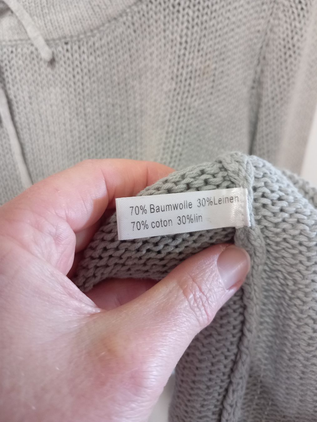 Nile Maglioni & Felpe: NILE Sportswear Strick Pullover Gr.L, Baumwolle, Leinen – Usato da Gwatt (Thun) venduto da umwelt-brocki 6