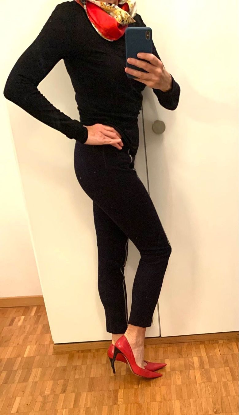 Pantaloni: Hose Super Schöne Sexy-Elegant – Nuovo (secondo la descrizione) da Adliswil venduto da atram57 2