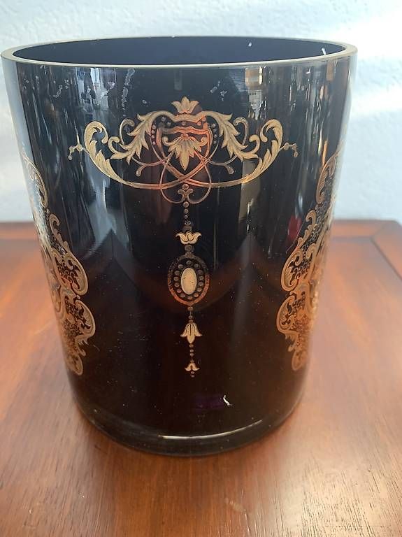 Vasi & Recipienti: Traumhafte grosse original Jugendstil Vase handbemalt – Usato da Rothrist venduto da Oddymanliane 2