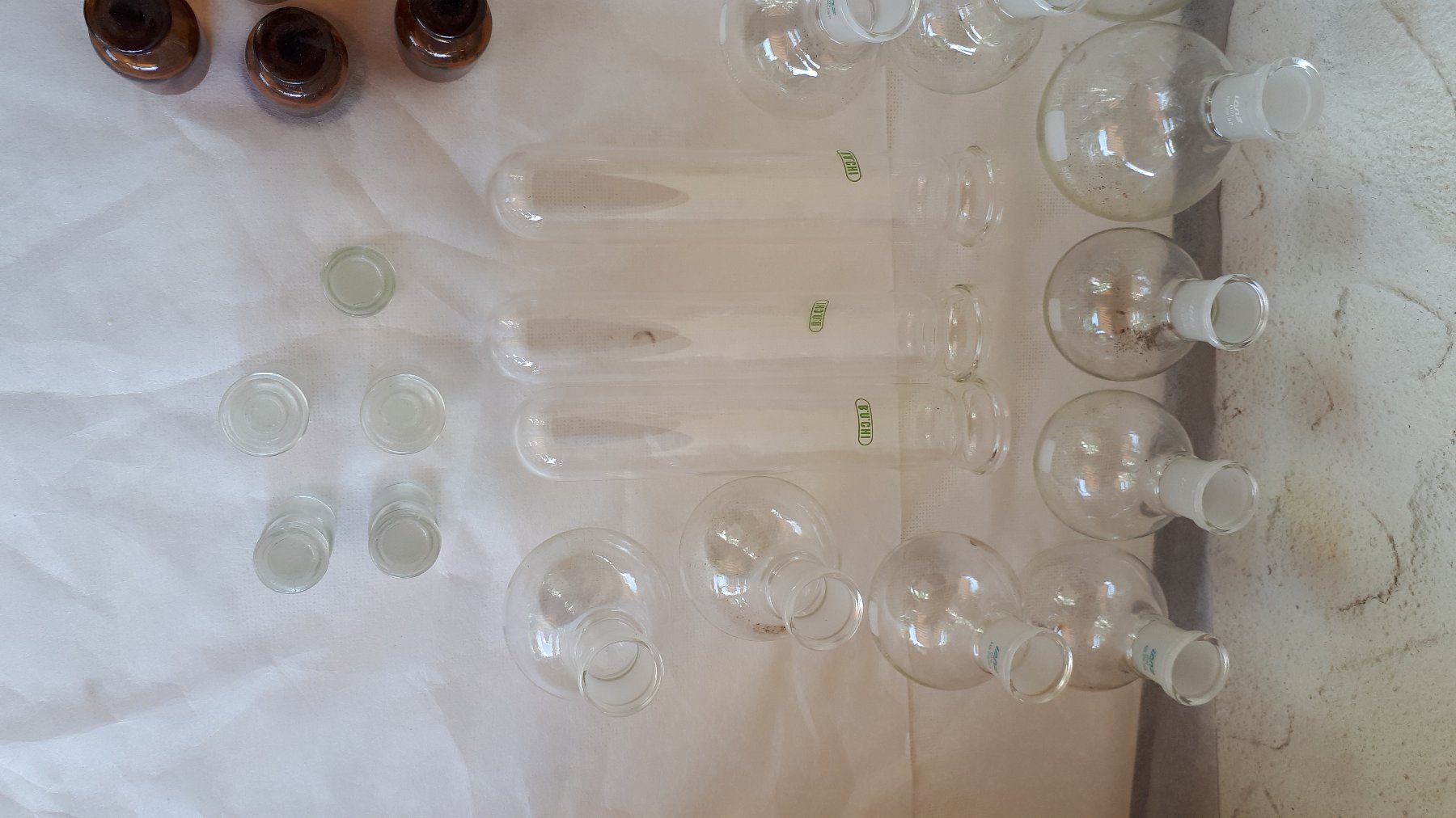 Schott Verres: Labor Glaswaren Konvolut – D'occasion à Madiswil par 20gls 2