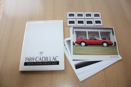 Cadillac Pressemappe/Dias/Fotos Genf 1989