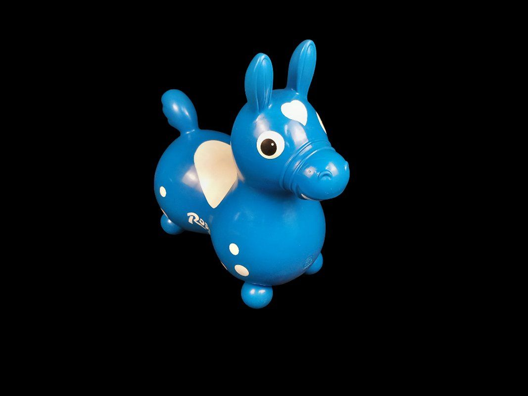 Spielzeuge: RODY Hüpfpferd blau – Gebraucht aus Hünenberg von Restwert_Zug 1