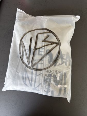 No Faith Studios Zipper L grau originalverpackt