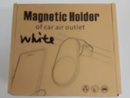 Magnetic Holder Car Air Outlet, Weiss