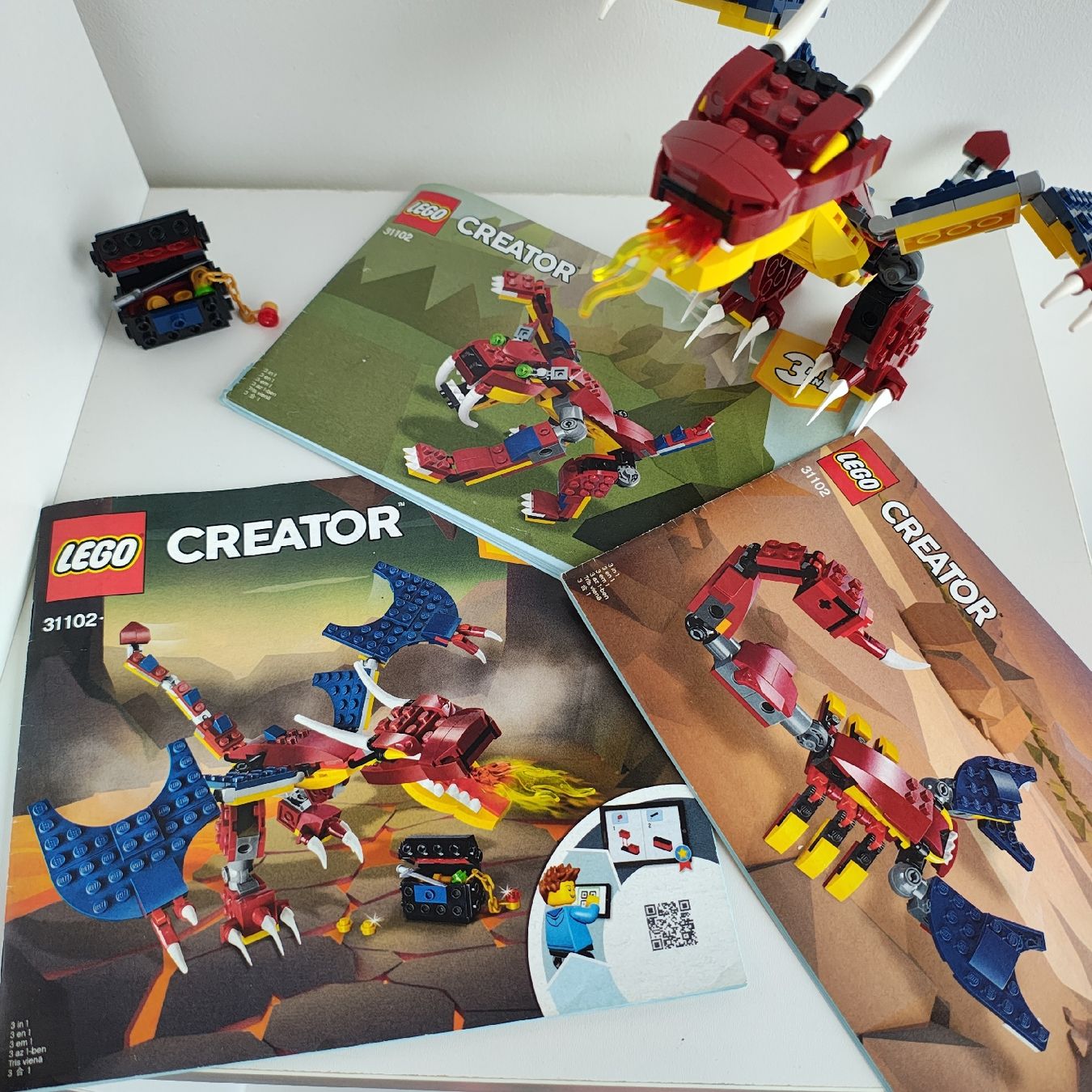 Lego Baukästen: LEGO 31102 Dragon de feu - no box – Gebraucht aus Zürich von LDMH 2