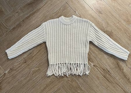 Pullover H&M mit Fransen Gr. XS