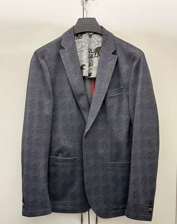 cooler Club of Gents CG Veston in 54 - slim fit - edles Grau