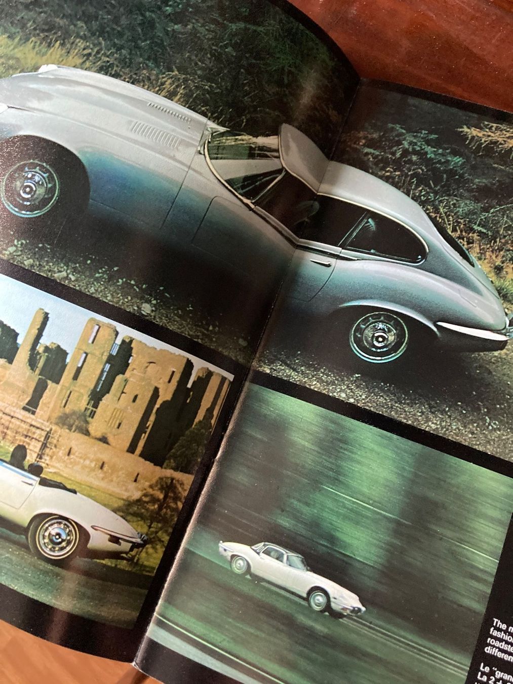 Jaguar Documenti: Jaguar serie 3 e-type Prospectus Auto Prospektus – Usato da St-Cierges venduto da LeRegain 3