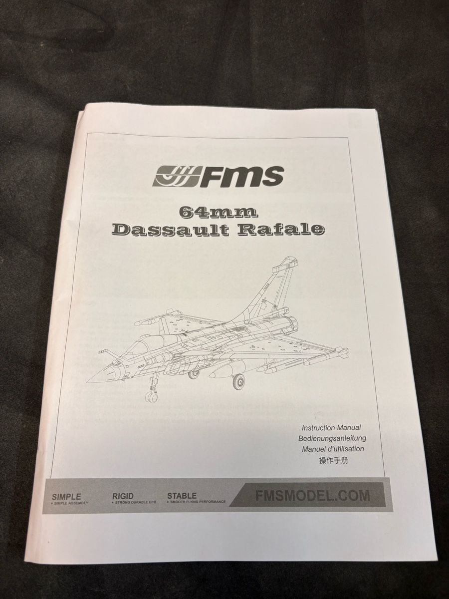 FMS Modellismo RC: FMS Dassault Rafale 64mm – Nuovo (secondo la descrizione) da Rüfenach AG venduto da rcs_46 1