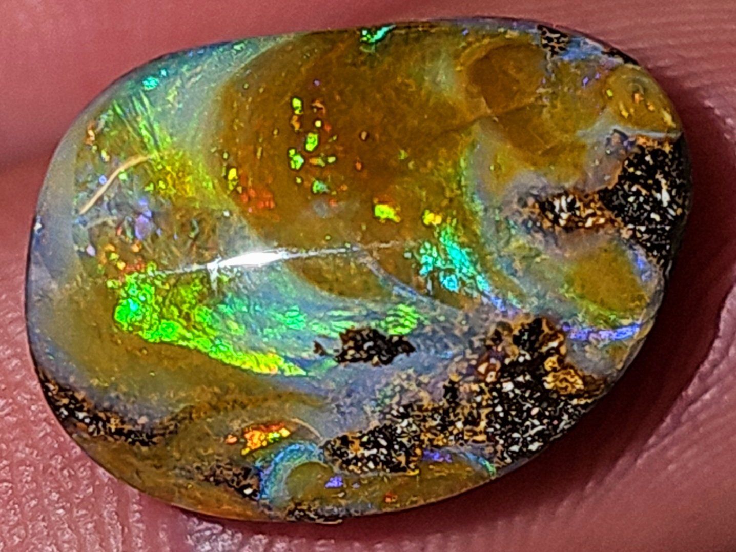 Pietre preziose: Natürlicher australischer Boulder Opal – Nuovo e nell'imballaggio originale da Uerkheim venduto da Winwinner 1