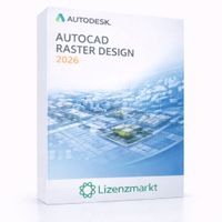 Autodesk AutoCAD Raster Design 2026 – 1 Jahr Lizenz Windows