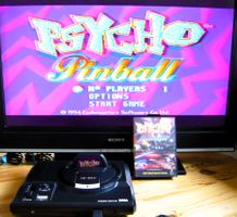 Mega Drive : Psycho Pinball ! CIB