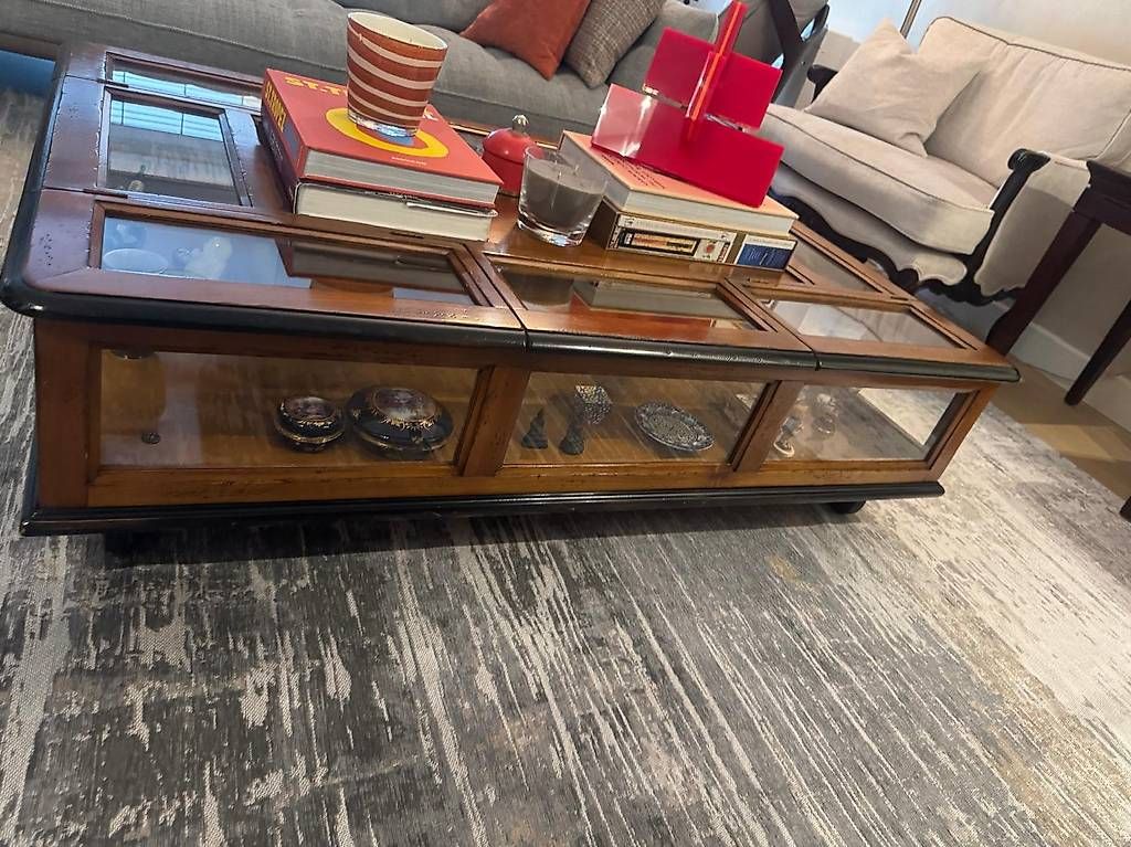 Roche Bobois Tavoli: Table basse vitrine d'apothicaire Roche Bobois – Usato da Petit-Lancy venduto da Rod2107 1