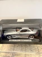 MAISTO MERCEDES BENZ VISION SLR SILBER 1:18 NEW