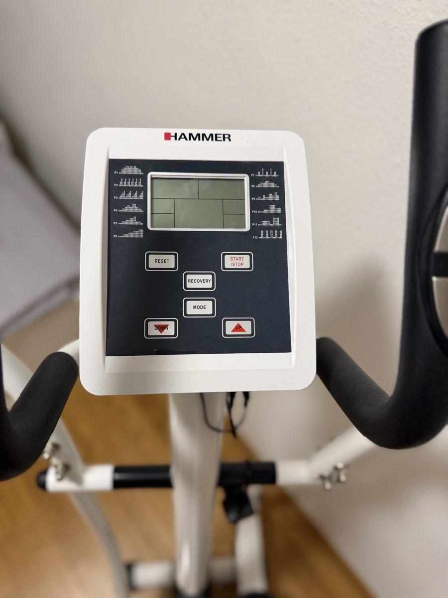 Hometrainer: Crosstrainer Hammer, weiss, voll funktionsfähig – Gebraucht aus Füllinsdorf von had_kv5k 1