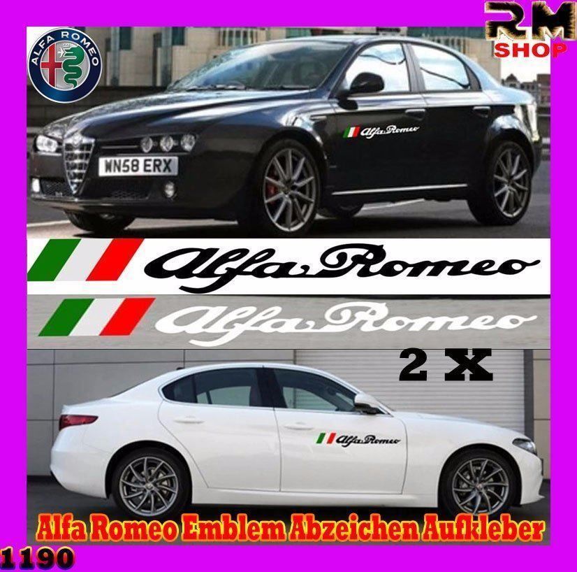 Sticker: Alfa Romeo Emblem Abzeichen Aufkleber – Nuovo e nell'imballaggio originale da Unterägeri venduto da RmOnline