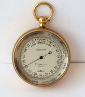 Antiker Taschen Barometer Höhenmesser Optiker Koch Zürich