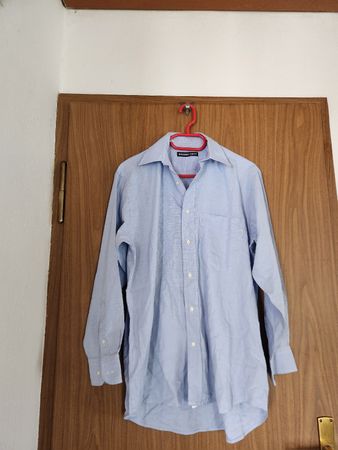 Chemise Massimo DAtti bleu clair homme taille XL 