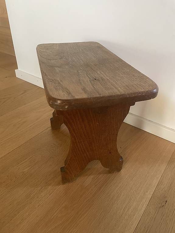 Hocker: Holz Hocker Vintage "Schemeli" – Gebraucht aus Rombach von ryuko 3