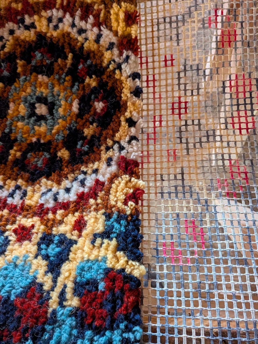 Kits de loisir créatif: Knüpfteppich Set – D'occasion à Illnau par Flomi75 1