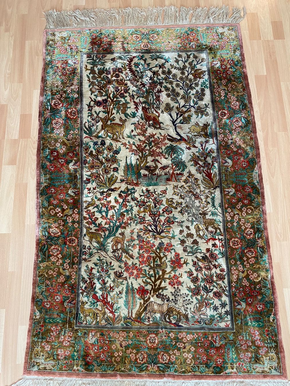 Teppiche: Perser-Seidenteppich Ghom 190x105 – Gebraucht aus Zürich von Simodo 1