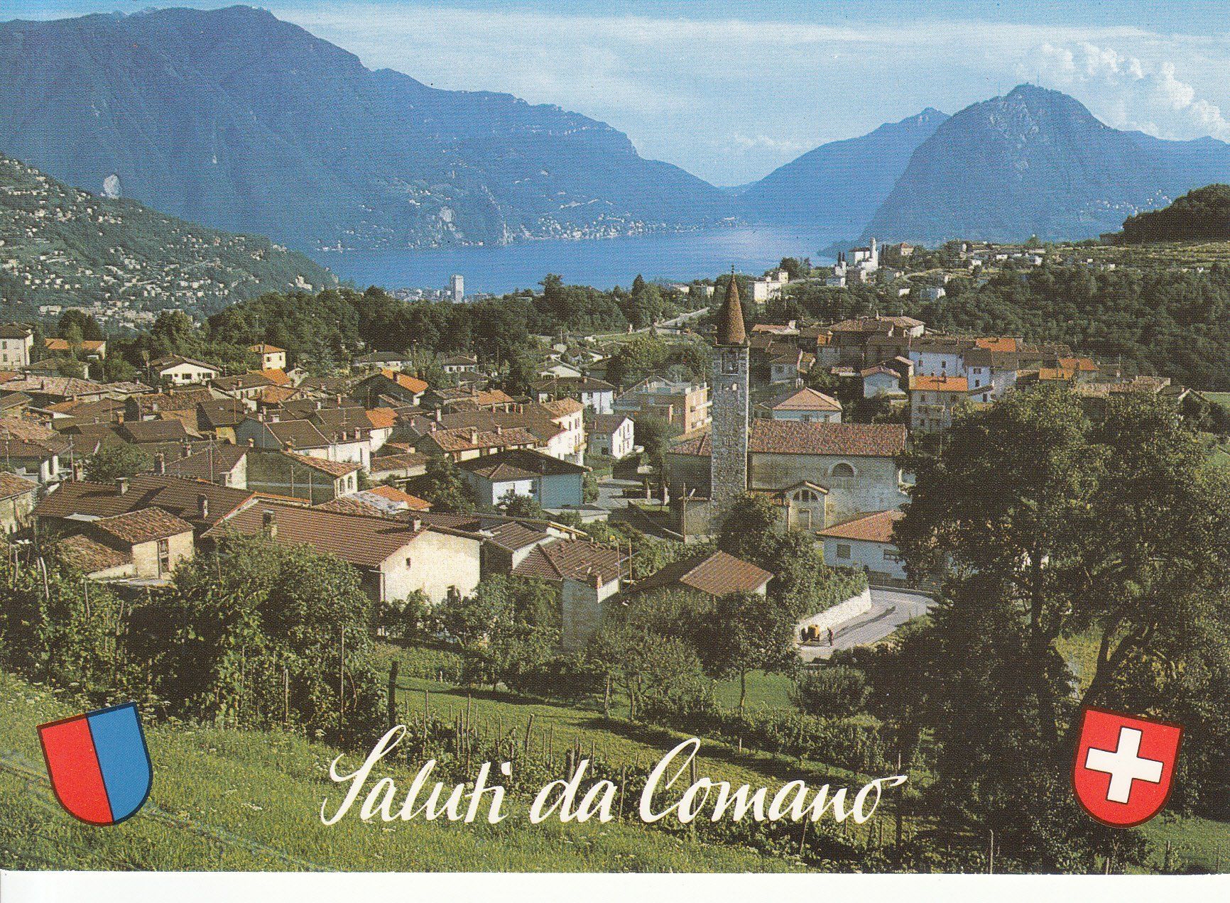 Ansichtskarten: Comano 1986 – Gebraucht aus Bürglen TG von StampGraf