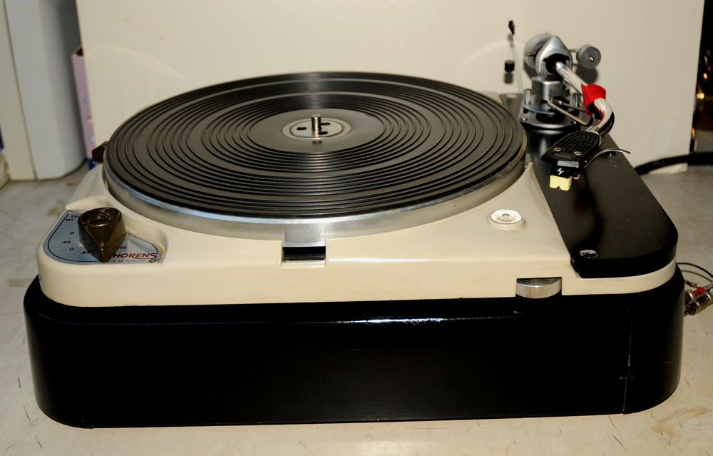 Moteur De Platine Vinyle Thorens 78 Tours - Pièce Détachée - État Pour Collectionneur Ou Réparation