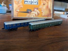 Märklin Spur Z - DB Personenwagen 2 Stück
