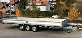 3-achser Tridem Vezeko Hochlader trailer Brückenanhänger
