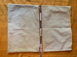 Kissenhülle 2-er Set, Samt, anisgrün, 60x39