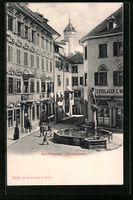Schaffhausen, Strassenpartie mit Schuhla