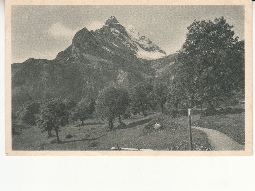 Ansichtskarten: Braunwald Hüttenberg 1930 – Gebraucht aus Bürglen TG von StampGraf