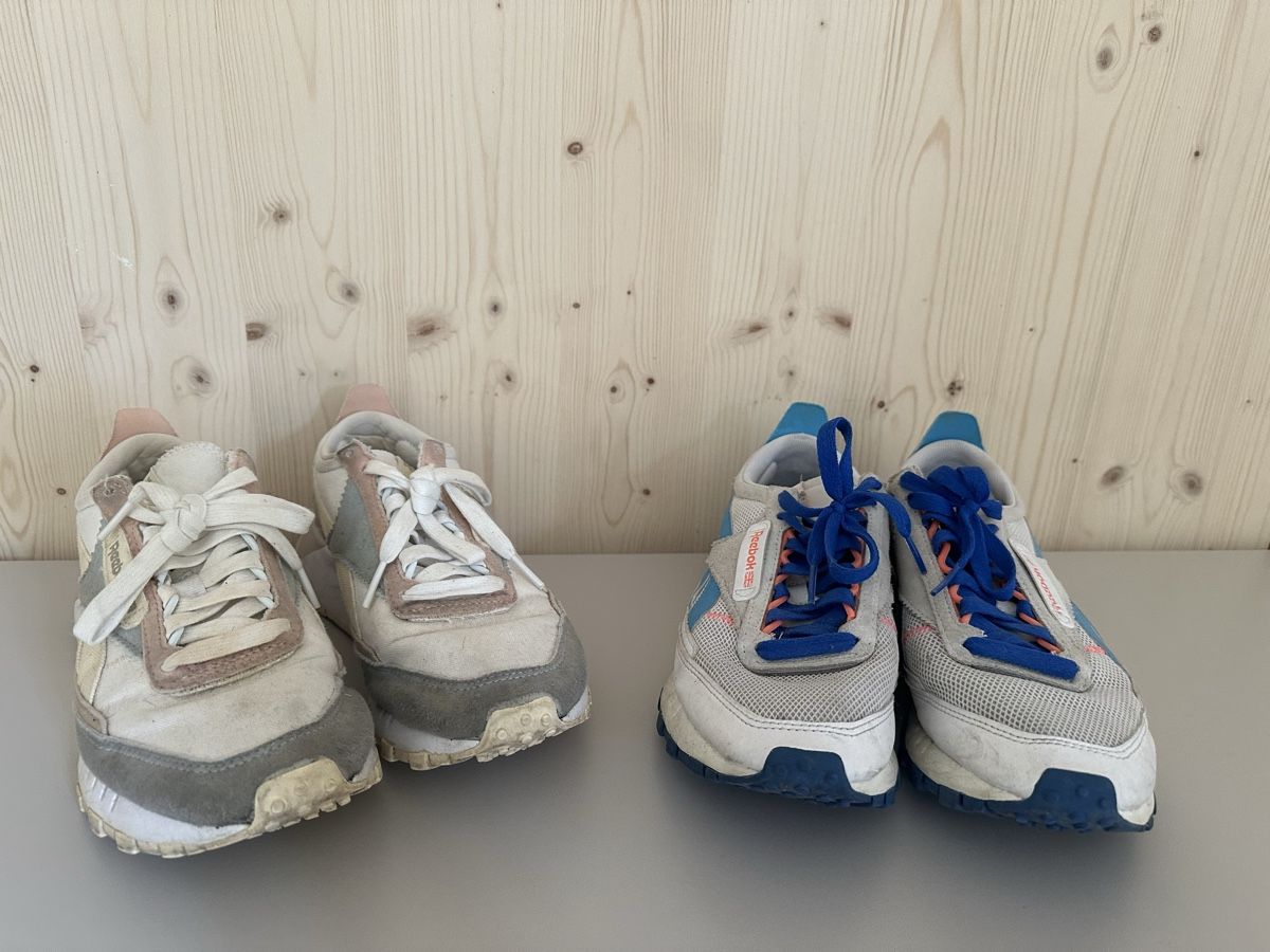 Reebok Scarpe da donna: 2x REEBOK DAMEN SNEAKER – Usato da Ennetbaden venduto da kloter6