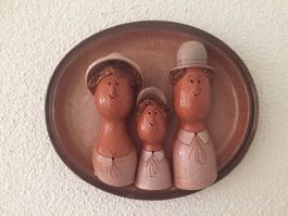 Sammelstück Original Kunstkeramik original FIFKA Familie