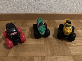 3 Monster Trucks für Kids