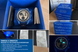 OMEGA x Swatch MoonSwatch Mission to the Super Blue Moonphas