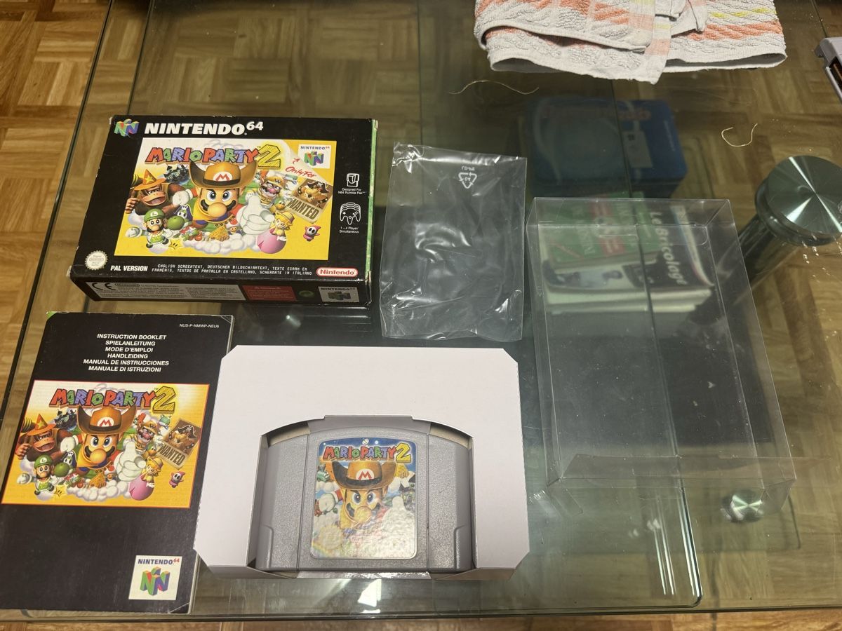 Nintendo Giochi: Mario Party 2 N64 Boîte Complet – Usato da Lausanne venduto da sauvezretrogames