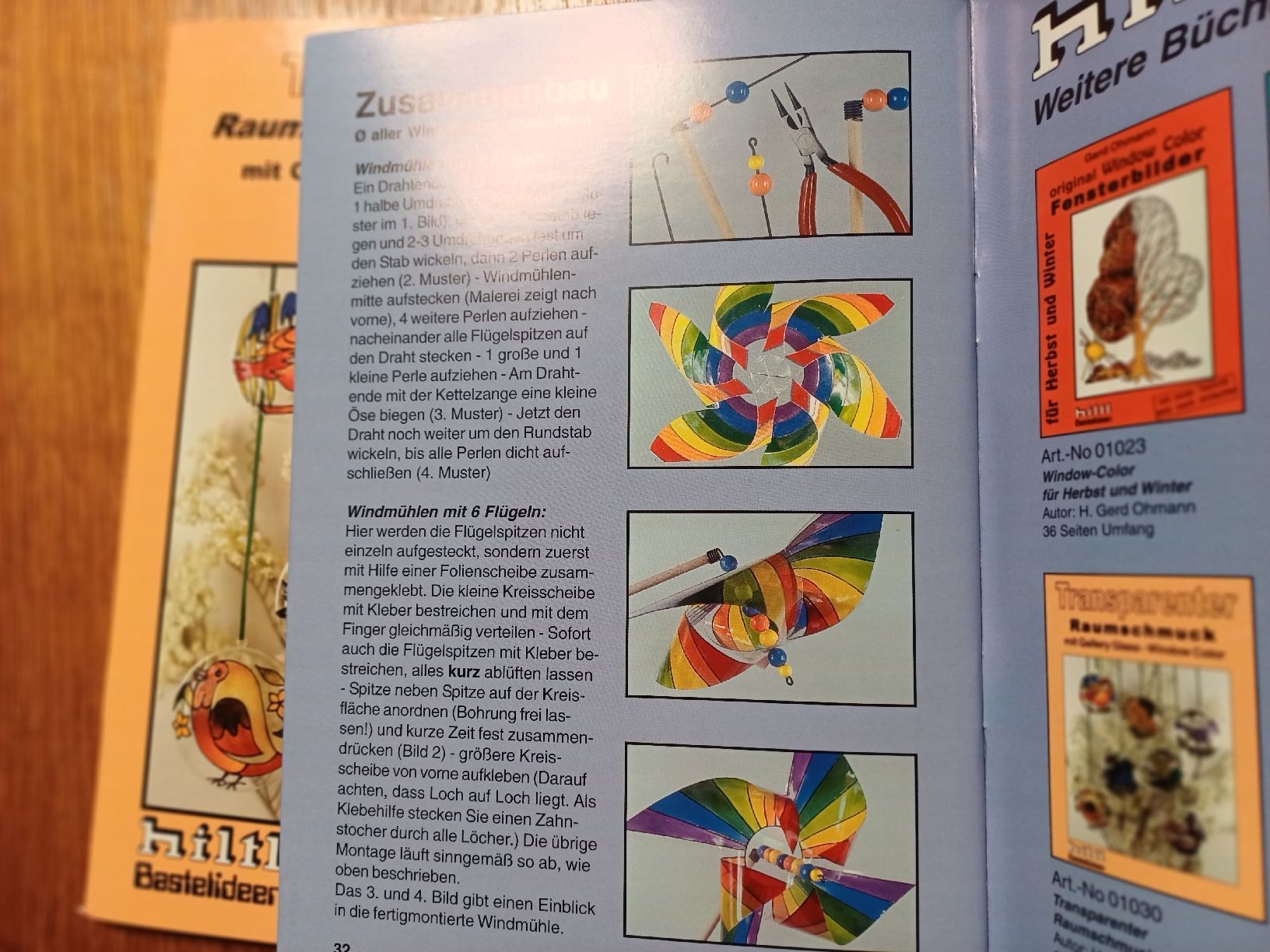Bücher: 2 Bastelbüchlein allgemein Windowcolor – Neu (gemäss Beschreibung) aus Gächliwil von lesidees 1