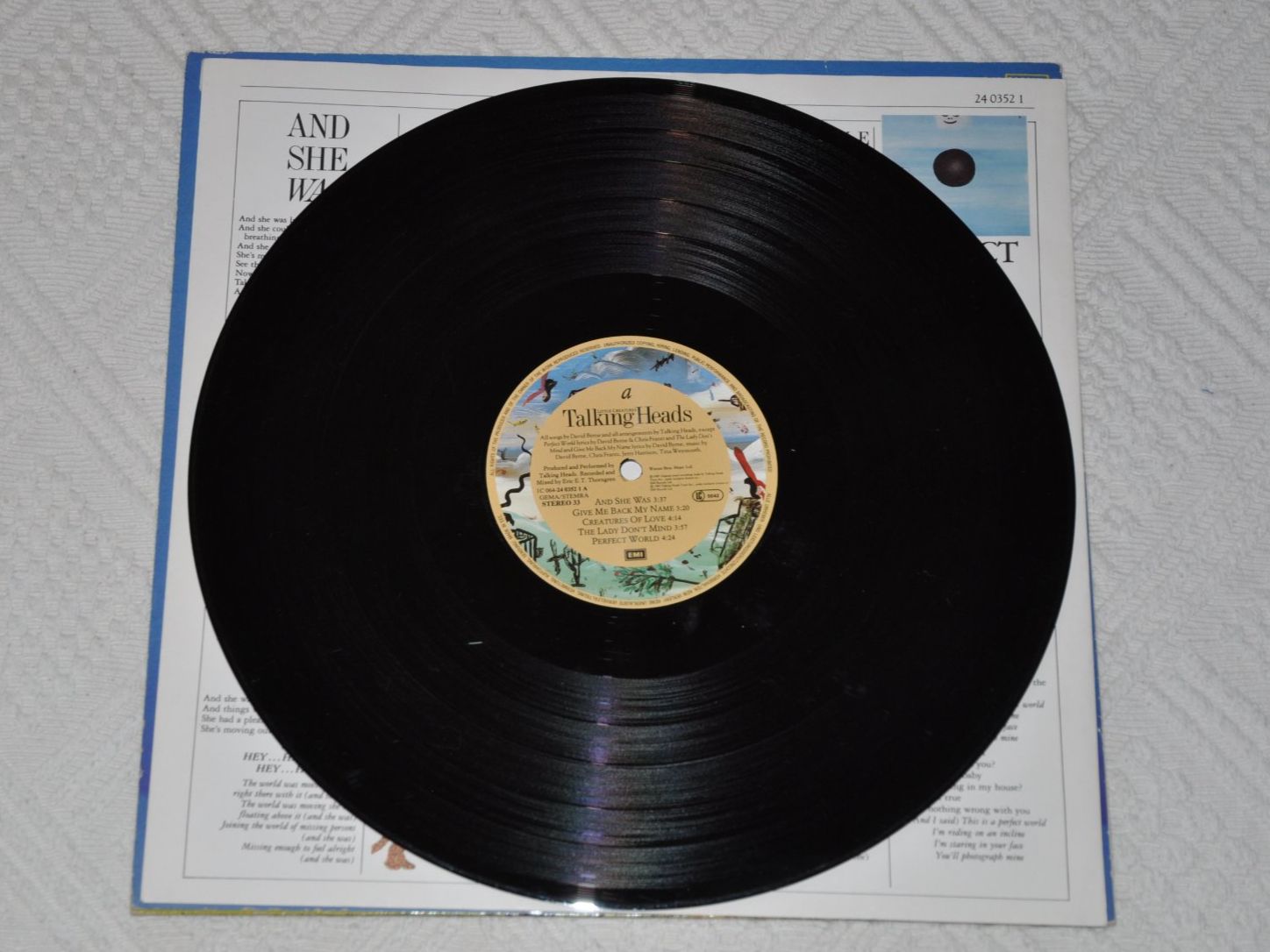 Dischi in vinile: LP Talking Heads - Little Creatures – Usato da Boll venduto da Theodora15 4