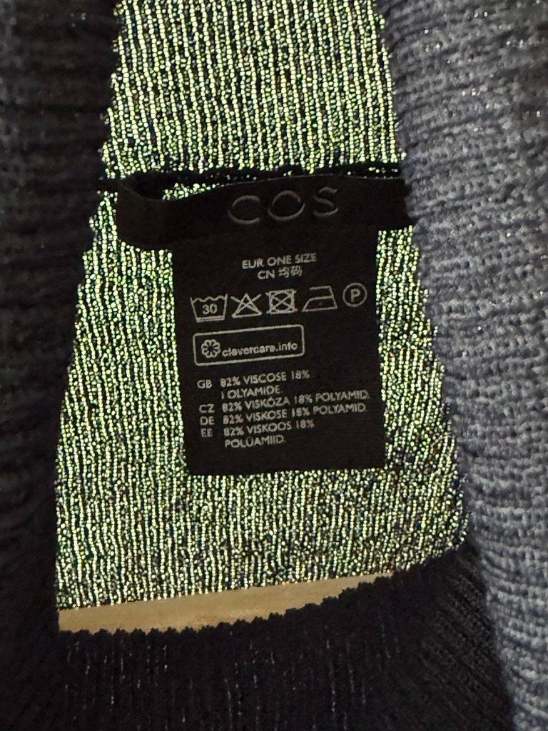 Cos Top: COS Rollkragen-Einsatz Schwarz - One Size – Nuovo (secondo la descrizione) da Zürich venduto da nt7 1
