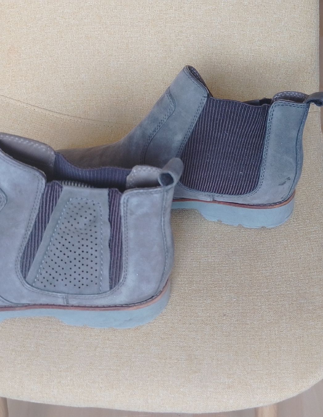 Jana Scarpe da uomo: Jana Herren Stiefeletten in Grau – Usato da Uznach venduto da EMaria83 2