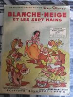 Schneewittchen Disney Noten für Klavier 1950 Sammlerwert